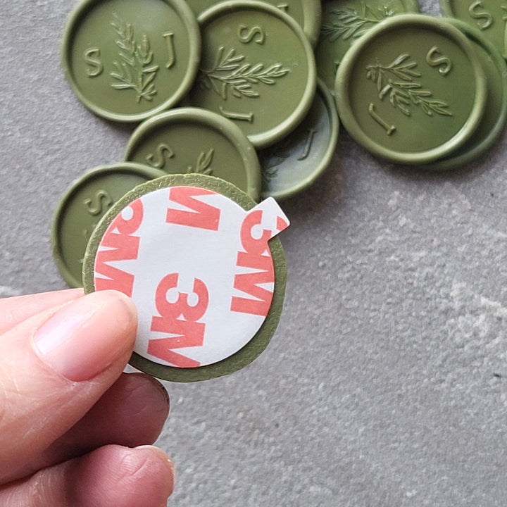 'Willow' Monogram Wax Seals - Atelier - Cera  'Willow' Monogram Wax Seals Atelier - Cera  'Willow' Monogram Wax Seals