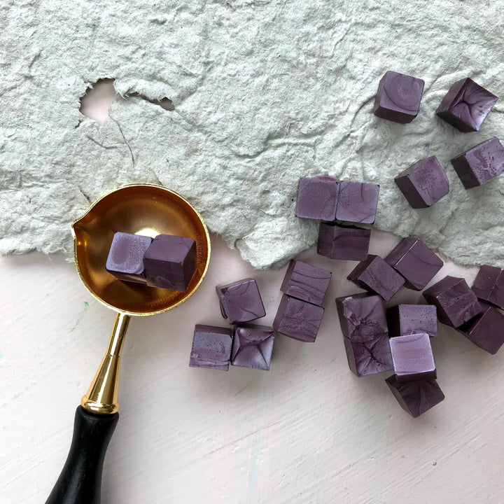 Sealing Wax Beads- Maida Vale Mauve - THE LITTLE BLUE BRUSH  