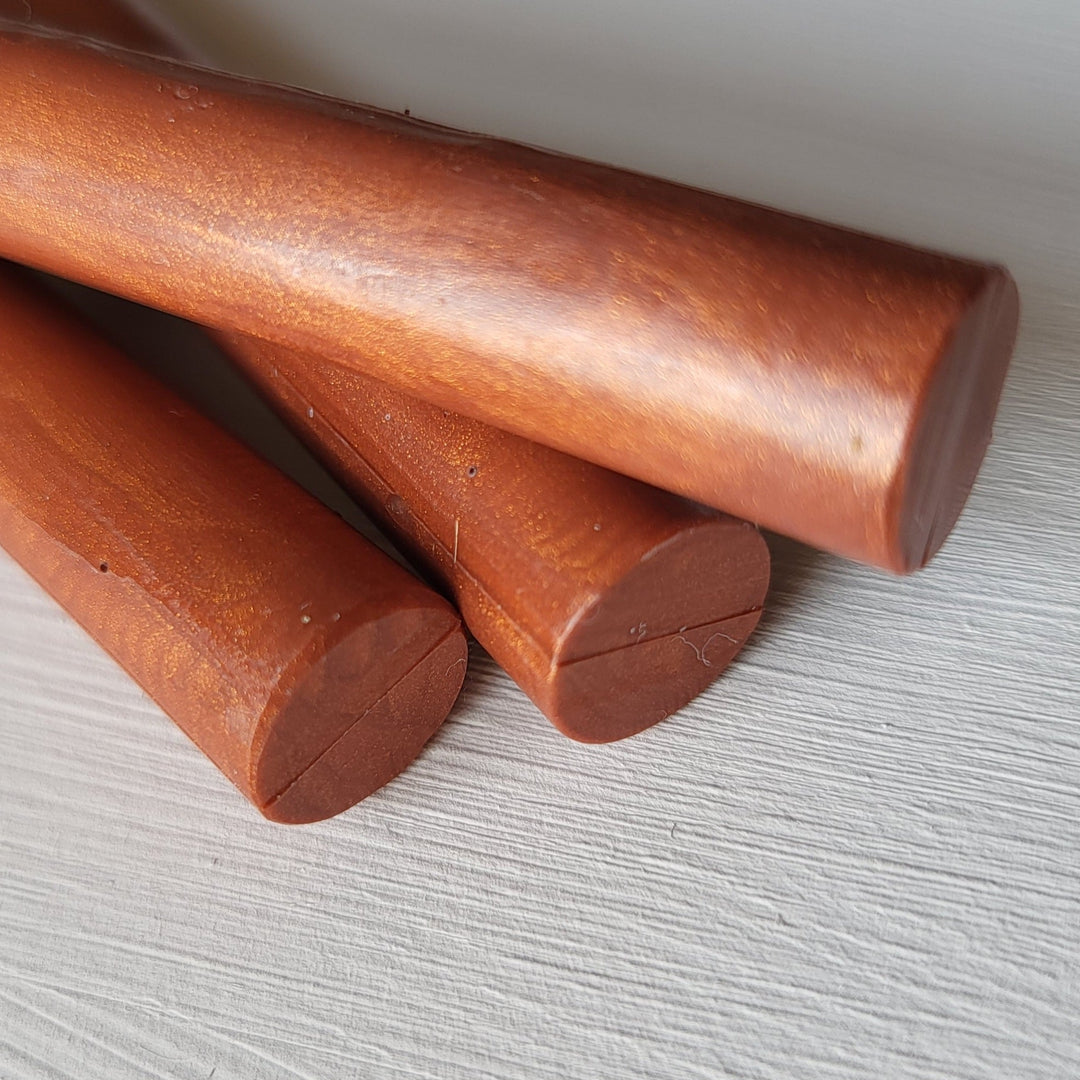 11mm Belfast Burnt Orange - Atelier - Cera  Sealing Wax Sticks | Blush Wax | Blush Sealing Wax | 11mm Wax U.K Atelier - Cera  11mm Belfast Burnt Orange